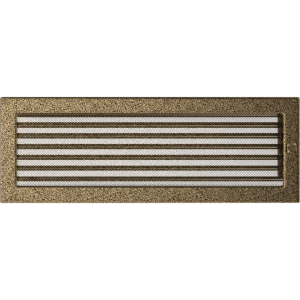 Kratka czarno-złota z żaluzją 17x49