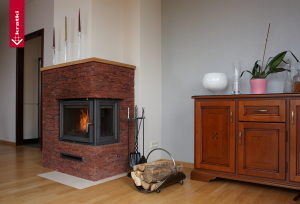 Obudowa kominkowa FIRE-MAJA NAROŻNY 011 kominek z montażem