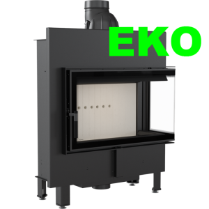 Wkład kominkowy powietrzny LUCY 14 SLIM prawy BS 10kW