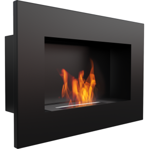 Biokominek wiszący DELTA czarny na zamówienie