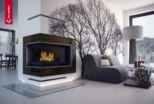 Obudowa kominkowa FIRE-ZIBI NAROŻNY BS DECO 048 kominek z montażem