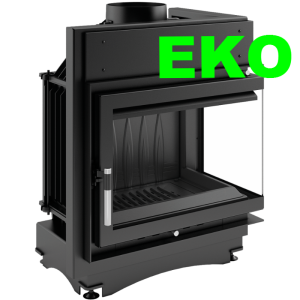 Wkład kominkowy powietrzny MAJA 8 prawy BS 8kW