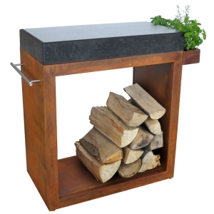 Stolik Artiss duży 80x45x91cm grafit