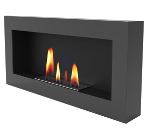 Biokominek UNIFLAM 90x40cm BOX grafit