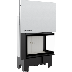 Wkład kominkowy powietrzny VN 810/410 prawy BS gilotyna 