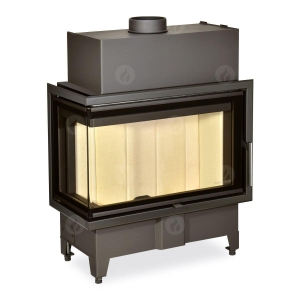 Wkład kominkowy ROMOTOP HEAT L 2g S 70.44.33.23 łączona szyba NAROŻNY LEWY