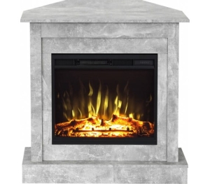 Kominek elektryczny Vigo Beton Narożny