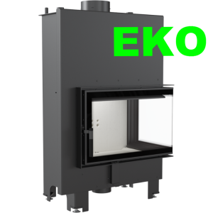 Wkład kominkowy z płaszczem wodnym MBM PW 12 prawy BS 12kW