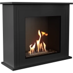 Biokominek portalowy JUNE czarny