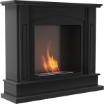 Biokominek portalowy FEBRUARY czarny