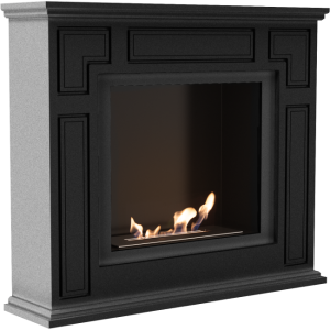 Biokominek portalowy MARCH czarny