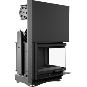 Wkład kominkowy powietrzny ZUZIA 15 prawy BS gilotyna 15kW 