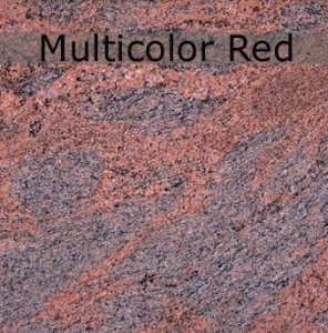 Kamień naturalny Multicolor Red