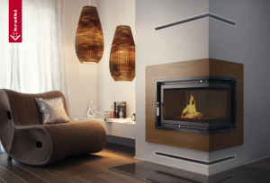 Obudowa kominkowa FIRE-ZIBI NAROŻNY BS DECO 044 kominek z montażem