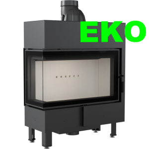 Wkład kominkowy powietrzny LUCY 14 SLIM lewy BS 10kW