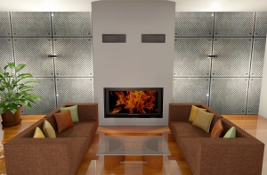 Obudowa kominkowa FIRE-SMART 004 kominek z montażem