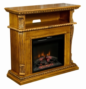 Szafka RTV z wkładem elektrycznym Corinth dąb