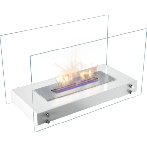 Biokominek wolnostojący HOTEL biały