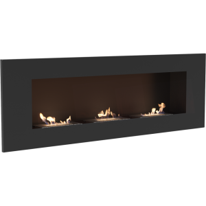 Biokominek wiszący DELTA 3 czarny