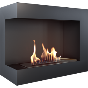 Biokominek wiszący DELTA 600 lewy