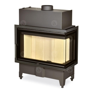 Wkład kominkowy ROMOTOP HEAT R 2g S 70.44.33.13 gięta szyba NAROŻNY PRAWY