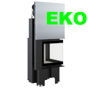 Wkład kominkowy powietrzny VN 480/480 prawy BS gilotyna 8kW