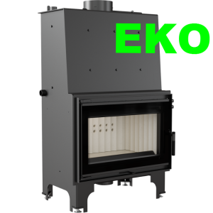 Wkład kominkowy z płaszczem wodnym AQUARIO O16 PW GLASS 16kW