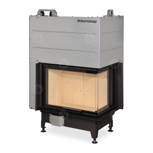 Wkład kominkowy ROMOTOP HEAT R 2g L 65.51.40.01 gięta szyba NAROŻNY PRAWY