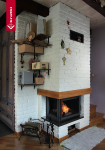 Obudowa kominkowa FIRE-MAJA NAROŻNY 014 kominek z montażem