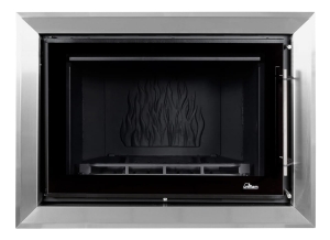 Rama dekoracyjna inox do wkładu UNIFLAM 920 PRESTIGE