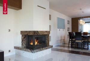 Obudowa kominkowa FIRE-ZIBI NAROŻNY BS DECO 007 kominek z montażem