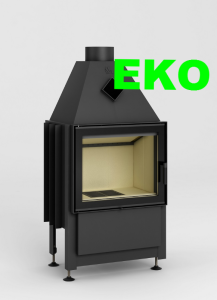 Wkład kominkowy powietrzny Smart XLT - drzwiczki bezramowe 6,5kW