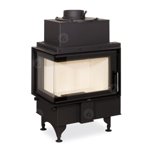 Wkład kominkowy ROMOTOP DESIGN ANGLE L 2g S 66.44.44.01 gięta szyba NAROŻNY LEWY