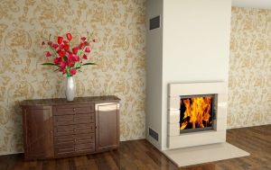 Obudowa kominkowa FIRE-SMART 014 kominek z montażem