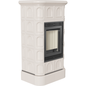 Piec wolnostojący BLANKA 8 kafel krem
