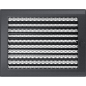 Kratka grafitowa z żaluzją 22x30