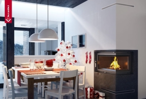 Obudowa kominkowa FIRE-ZIBI NAROŻNY BS 1008 kominek z montażem