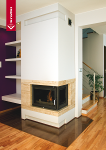 Obudowa kominkowa FIRE-MAJA NAROŻNY 027 kominek z montażem