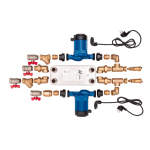 Zestaw wymiennikowo-pompowy 20 płytowy