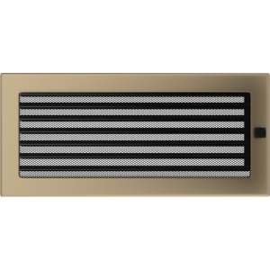 Kratka złoto galwaniczne z żaluzją 17x37