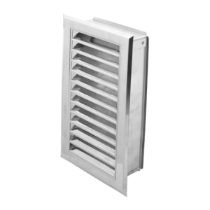 Kratka kominowa 120x240mm kolor inox