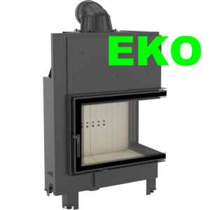 Wkład kominkowy powietrzny MBA 17 prawy BS 17kW