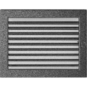 Kratka czarno-srebrna z żaluzją 22x30