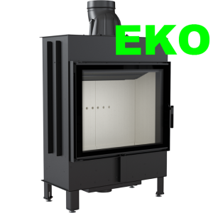 Wkład kominkowy powietrzny stalowy LUCY 15 15kW