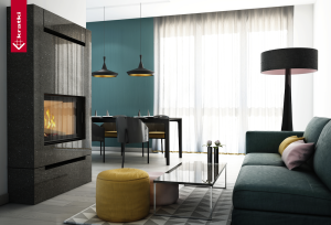 Obudowa kominkowa FIRE-ZIBI 061 kominek z montażem