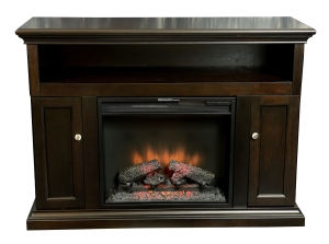 Szafka RTV z wkładem elektrycznym Cannes espresso