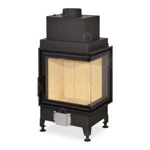 Wkład kominkowy ROMOTOP HEAT R 2g S 50.51.40.21 łączona szyba NAROŻNY PRAWY