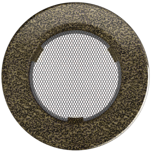 Kratka okrągła czarno-złota fi 100