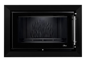 Rama dekoracyjna czarny mat do wkładu UNIFLAM 850 PRESTIGE 