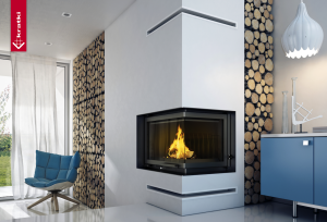 Obudowa kominkowa FIRE-ZIBI NAROŻNY BS DECO 046 kominek z montażem